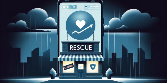 mobile app in recession